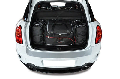 Kjust Reistassenset voor Mini Countryman 2010-2017 - Set van 4 Tassen met 4 Vliegtuigtassen
