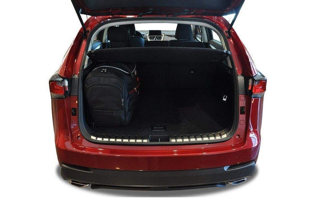 Kjust Reistassenset voor Lexus NX 2014-2021 - Set van 4 Tassen met 2 Roltassen 1 Sporttas en 1 Vliegtuigtas