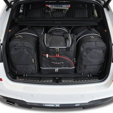 Kjust Reistassenset voor BMW X3 2011-2018 - Set van 4 Tassen met 2 Roltassen en 2 Sporttassen
