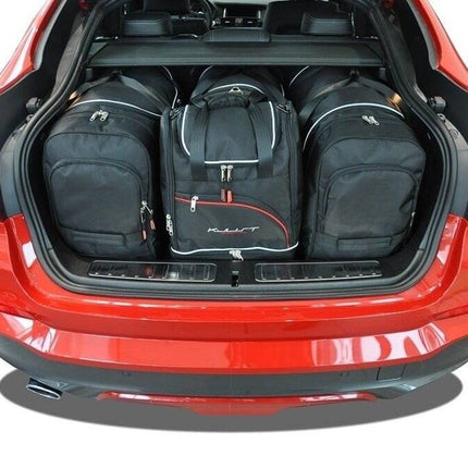 Kjust Reistassenset voor BMW X4 2014-2018 - Set van 4 Tassen met 2 Roltassen en 2 Sporttassen