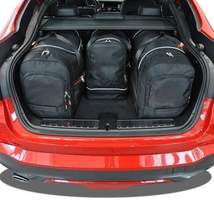 Kjust Reistassenset voor BMW X4 2014-2018 - Set van 4 Tassen met 2 Roltassen en 2 Sporttassen