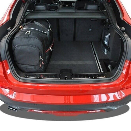 Kjust Reistassenset voor BMW X4 2014-2018 - Set van 4 Tassen met 2 Roltassen en 2 Sporttassen