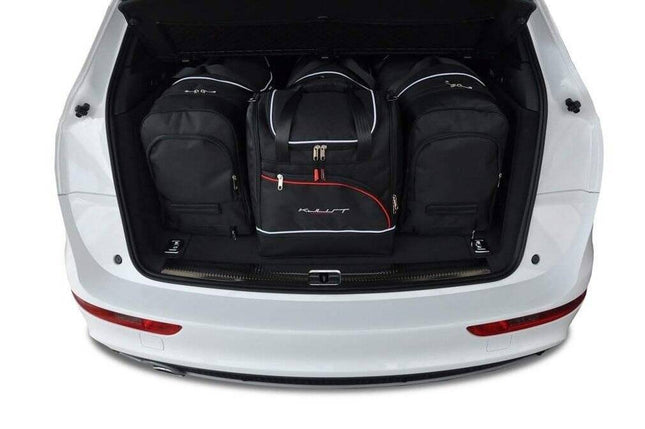 Kjust Reistassenset voor Audi Q5 2008-2017 - Set van 4 Tassen met 2 Roltassen en 2 Sporttassen