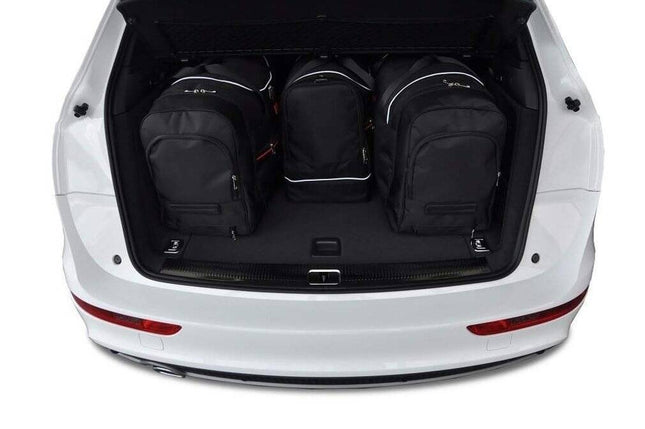 Kjust Reistassenset voor Audi Q5 2008-2017 - Set van 4 Tassen met 2 Roltassen en 2 Sporttassen