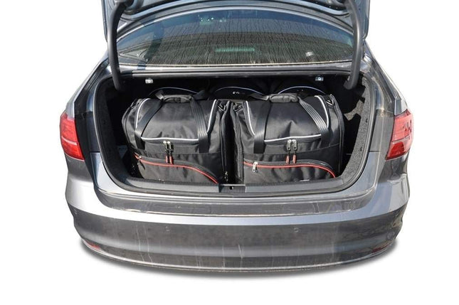 Kjust Reistassenset voor Volkswagen Jetta Sedan 2011-2014 - Set van 5 Tassen met 3 Roltassen en 2 Sporttassen
