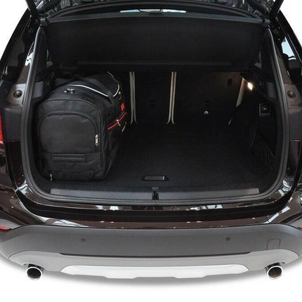 Kjust Reistassenset voor BMW X1 2015-2022 - Set van 4 Tassen met 2 Roltassen en 2 Sporttassen