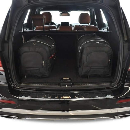 Kjust Reistassenset voor Mercedes Benz GLE 2015-2019 - Set van 4 Tassen met 2 Roltassen en 2 Sporttassen