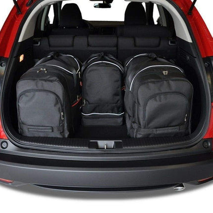 Kjust Reistassenset voor Honda CRV 2012-2018 - Set van 4 Tassen met 2 Roltassen en 2 Sporttassen