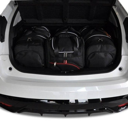 Kjust Reistassenset voor Honda Civic 5-deurs 2011-2017 - Set van 4 Tassen met 2 Roltassen en 2 Sporttassen