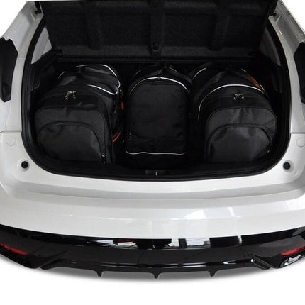 Kjust Reistassenset voor Honda Civic 5-deurs 2011-2017 - Set van 4 Tassen met 2 Roltassen en 2 Sporttassen
