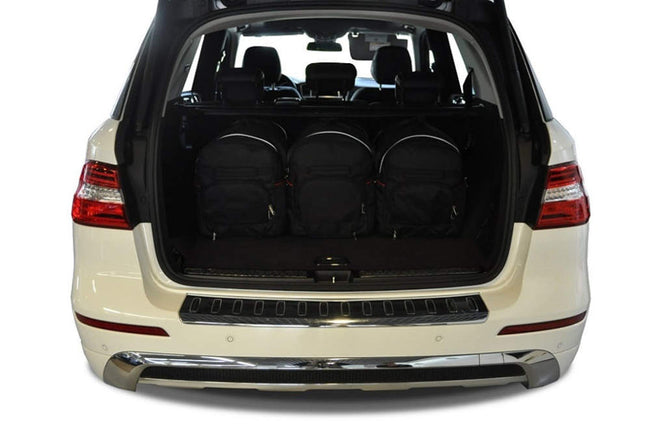 Kjust Reistassenset voor Mercedes Benz M-Klasse 2011-2015 - Set van 5 Tassen met 3 Roltassen en 2 Sporttassen
