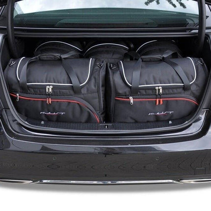 Kjust Reistassenset voor Mercedes Benz E-Klasse Limousine 2009-2016 - Set van 5 Tassen met 3 Roltassen en 2 Sporttassen