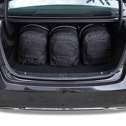 Kjust Reistassenset voor Mercedes Benz E-Klasse Limousine 2009-2016 - Set van 5 Tassen met 3 Roltassen en 2 Sporttassen