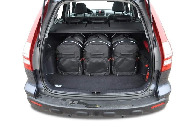 Kjust Reistassenset voor Honda CRV 2007-2012 - Set van 5 Tassen met 3 Roltassen en 2 Vliegtuigtassen