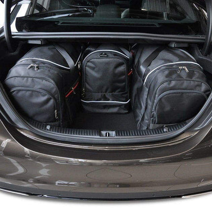 Kjust Reistassenset voor Mercedes Benz C-Klasse Limousine 2007-2014 - Set van 4 Tassen met 2 Roltassen en 2 Sporttassen