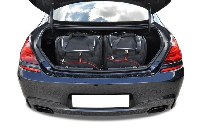 Kjust Reistassenset voor BMW 6 serie Gran coupe 2012-2019 - Set van 4 Tassen met 2 Roltassen en 2 Sporttassen