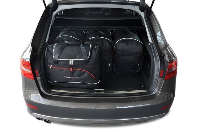 Kjust Reistassenset voor Audi A4 Allroad 2009-2016 - Set van 5 Tassen met 3 Roltassen en 2 Sporttassen