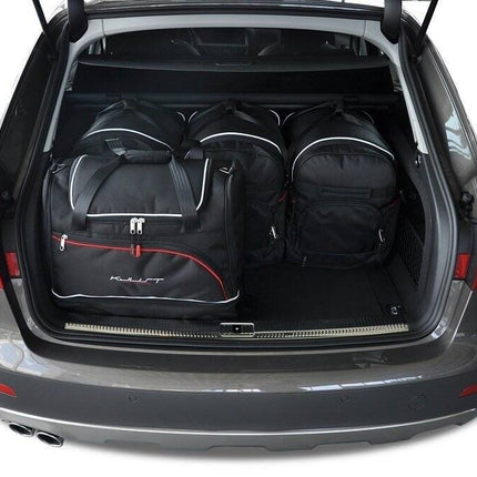 Kjust Reistassenset voor Audi A4 Avant 2008-2015 - Set van 5 Tassen met 3 Roltassen en 2 Sporttassen
