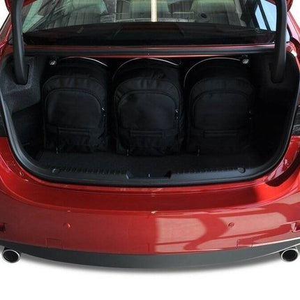 Kjust Reistassenset voor Mazda 6 Sedan 2013-2024 - Set van 5 Tassen met 3 Roltassen en 2 Sporttassen