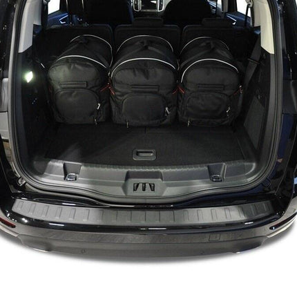 Kjust Reistassenset voor Ford S-Max 2015-2018 - Set van 5 Tassen met 3 Roltassen en 2 Sporttassen