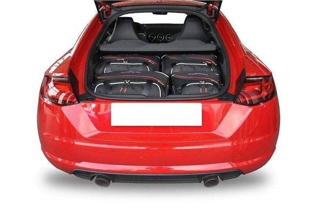 Kjust Reistassenset voor Audi TT coupe 2014-2018 - Set van 4 Tassen met 2 Sporttassen en 2 Vliegtuigtassen