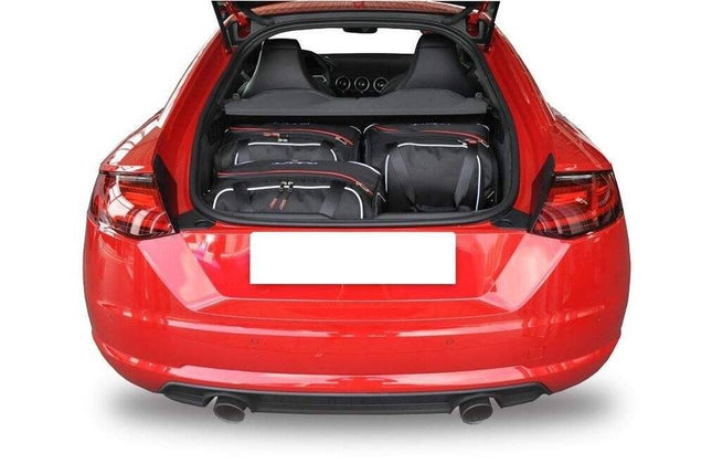 Kjust Reistassenset voor Audi TT coupe 2014-2018 - Set van 4 Tassen met 2 Sporttassen en 2 Vliegtuigtassen