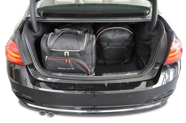 Kjust Reistassenset voor BMW 3 serie Sedan 2012-2019 - Set van 4 Tassen met 2 Roltassen en 2 Sporttassen