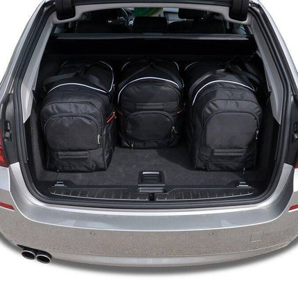 Kjust Reistassenset voor BMW 5 serie Touring 2010-2017 - Set van 4 Tassen met 3 Roltassen en 1 Sporttas