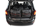Kjust Reistassenset voor BMW 2 serie Gran Tourer 2015-2021 - Set van 5 Tassen met 3 Roltassen en 2 Vliegtuigtassen