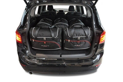 Kjust Reistassenset voor BMW 2 serie Gran Tourer 2015-2021 - Set van 5 Tassen met 3 Roltassen en 2 Vliegtuigtassen