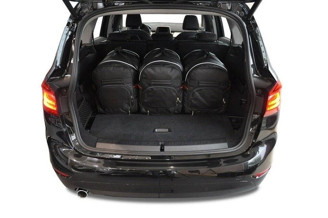 Kjust Reistassenset voor BMW 2 serie Gran Tourer 2015-2021 - Set van 5 Tassen met 3 Roltassen en 2 Vliegtuigtassen
