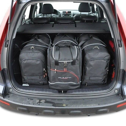 Kjust Reistassenset voor Honda CRV 2007-2012 - Set van 4 Tassen met 2 Roltassen en 2 Sporttassen