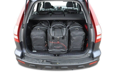 Kjust Reistassenset voor Honda CRV 2007-2012 - Set van 4 Tassen met 2 Roltassen en 2 Sporttassen