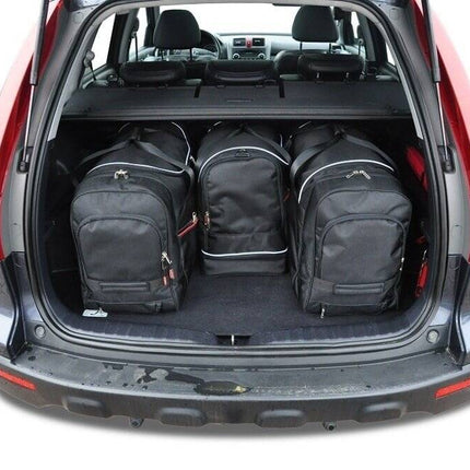 Kjust Reistassenset voor Honda CRV 2007-2012 - Set van 4 Tassen met 2 Roltassen en 2 Sporttassen