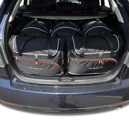 Kjust Reistassenset voor Mazda CX-7 2007-2013 - Set van 5 Tassen met 3 Roltassen en 2 Vliegtuigtassen