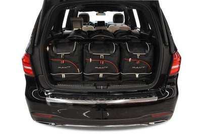 Kjust Reistassenset voor Mercedes Benz GLS 2016-2019 - Set van 6 Tassen met 3 Roltassen en 3 Sporttassen