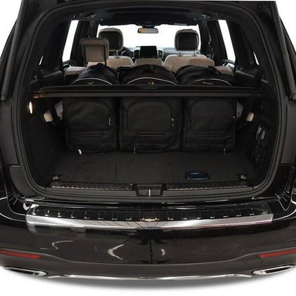 Kjust Reistassenset voor Mercedes Benz GLS 2016-2019 - Set van 6 Tassen met 3 Roltassen en 3 Sporttassen