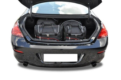 Kjust Reistassenset voor BMW 6 serie coupe 2011-2018 - Set van 4 Tassen met 2 Roltassen en 2 Vliegtuigtassen