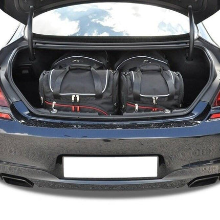 Kjust Reistassenset voor BMW 6 serie Gran coupe 2012-2019 - Set van 4 Tassen met 2 Roltassen en 2 Vliegtuigtassen