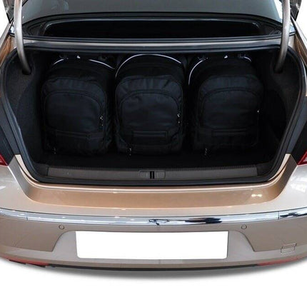 Kjust Reistassenset voor Volkswagen CC 2012-2017 - Set van 5 Tassen met 3 Roltassen en 2 Sporttassen