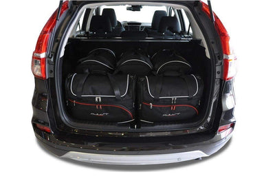Kjust Reistassenset voor Honda CRV 2012-2018 - Set van 5 Tassen met 3 Roltassen en 2 Vliegtuigtassen