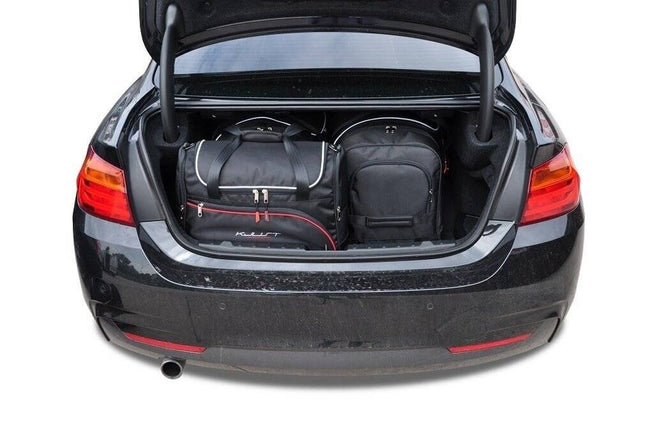 Kjust Reistassenset voor BMW 4 serie coupe 2013-2020 - Set van 4 Tassen met 2 Roltassen en 2 Vliegtuigtassen