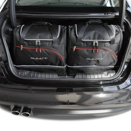 Kjust Reistassenset voor Jaguar XF 2015-2024 - Set van 4 Tassen met 2 Roltassen en 2 Sporttassen