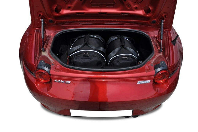 Kjust Reistassenset voor Mazda MX5 vanaf 2015 - Set van 2 Tassen met 1 Sporttas en 1 Vliegtuigtas