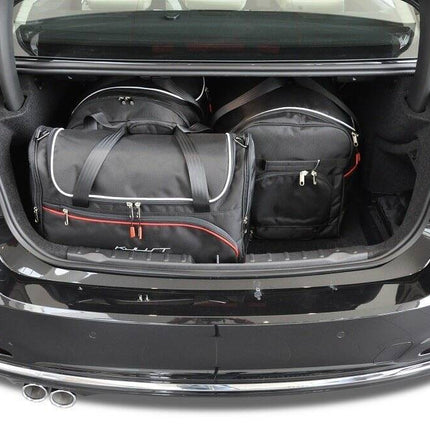 Kjust Reistassenset voor BMW 3 serie Sedan 2012-2019 - Set van 4 Tassen met 2 Roltassen en 2 Vliegtuigtassen