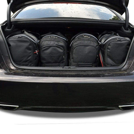 Kjust Reistassenset voor Lexus LS Sedan 2006-2017 - Set van 5 Tassen met 2 Roltassen 2 Sporttassen en 1 Vliegtuigtas