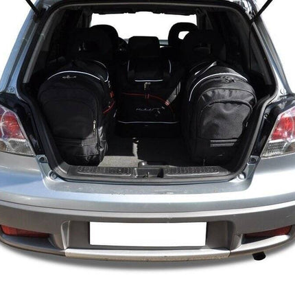 Kjust Reistassenset voor Mitsubishi Outlander 2003-2007 - Set van 5 Tassen met 2 Roltassen 1 Sporttas en 2 Vliegtuigtassen