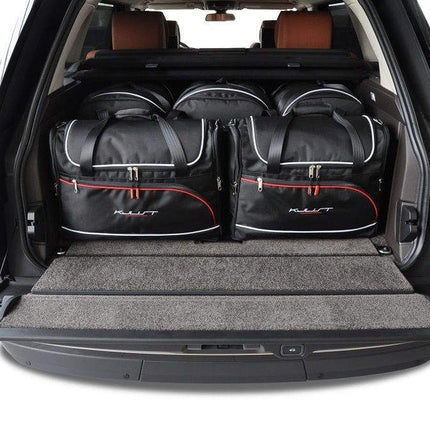 Kjust Reistassenset voor Land Rover Range Rover serie IV 2013-2022 - Set van 5 Tassen met 3 Roltassen en 2 Vliegtuigtassen