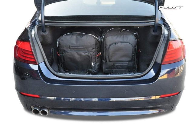 Kjust Reistassenset voor BMW 5 serie Sedan 2010-2017 - Set van 4 Tassen met 2 Roltassen en 2 Sporttassen