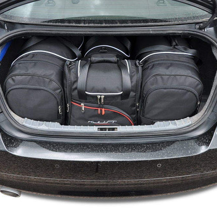 Kjust Reistassenset voor BMW 3 serie Sedan 2005-2010 - Set van 4 Tassen met 2 Roltassen en 2 Vliegtuigtassen